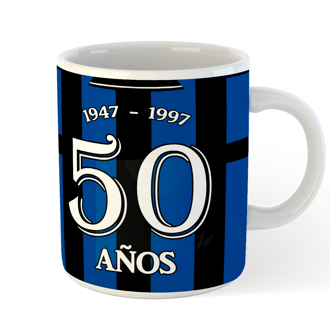 TAZA PERSONALIZADA HUACHIPATO 1997 (50 AÑOS)